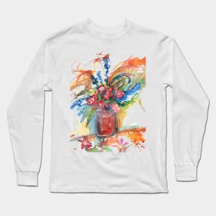 Floral Bouquet Long Sleeve T-Shirt